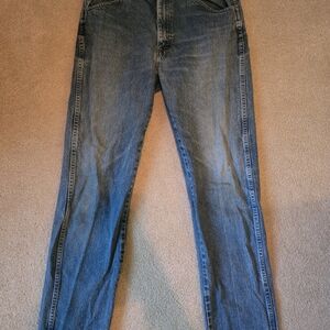 Rustler Men's Blue Denim Jeans